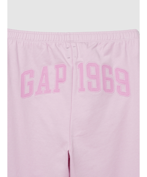 ワイドパンツ スウェットパンツ ジャージ フレンチテリー GAP1969ロゴ バギースウェットパンツ レディースの画像