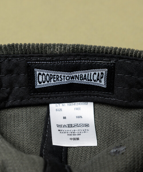 「Cooperstown Ball Cap」 キャップ ONE SIZE グリーン メンズ_画像5