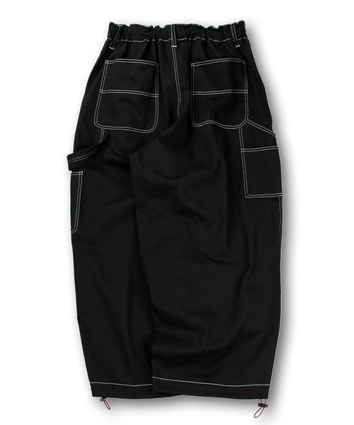 「GALFY」 ペインターパンツ X-LARGE ブラック メンズ_画像3