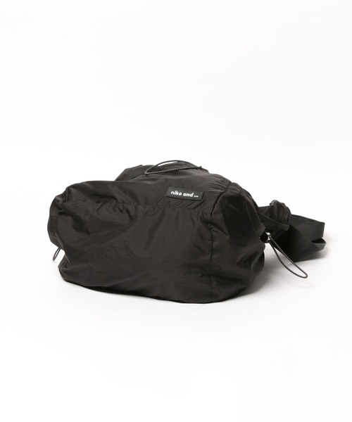 niko and…（ニコアンド） トートバッグ 0 ブラック レディース