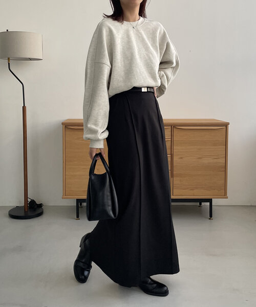 「CAPRICIEUX LE'MAGE」 ロングスカート 38 ベージュ レディース_画像6