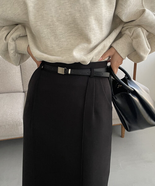 「CAPRICIEUX LE'MAGE」 ロングスカート 38 ベージュ レディース_画像7