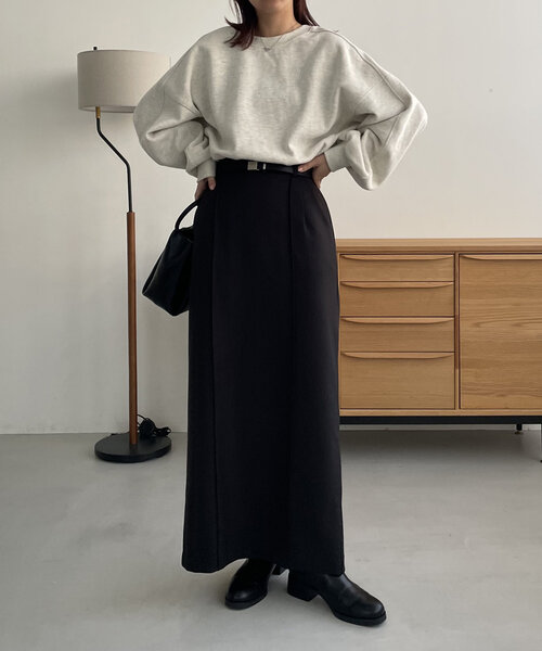 「CAPRICIEUX LE'MAGE」 ロングスカート 38 ベージュ レディース_画像8