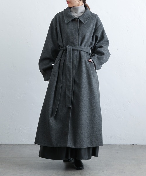 「COLONY 2139」 ステンカラーコート FREE ブラウン レディース_画像2