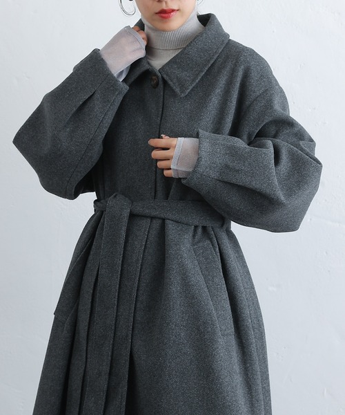 「COLONY 2139」 ステンカラーコート FREE ブラウン レディース_画像6