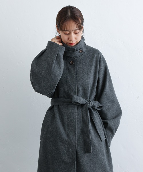 「COLONY 2139」 ステンカラーコート FREE ブラウン レディース_画像9