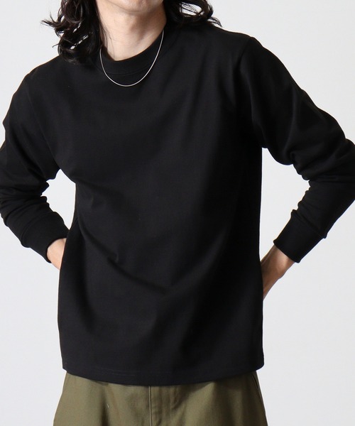 「CROSS & STITCH」 長袖Tシャツ S ナチュラル メンズ_画像3