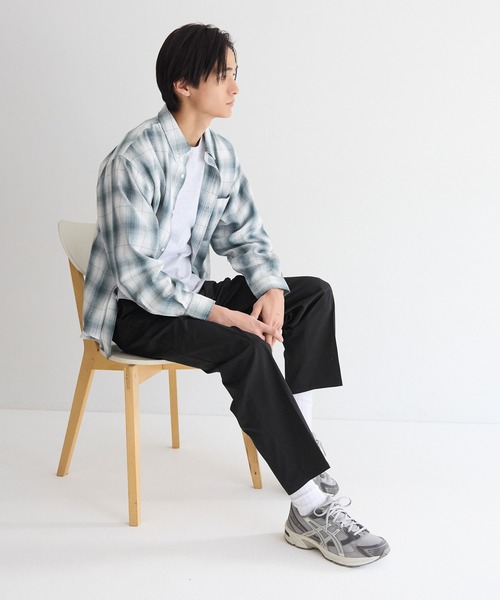 coca（コカ） パンツ SOLOTEX(R)使用ソロテックスストレートパンツ