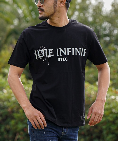 adamsJUGGLER（アダムスジャグラー） 「RTEG」半袖Tシャツ L ブラック 