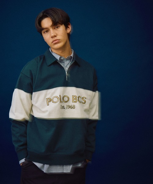 ユニセックスPOLO BCSハーフジップトップス POLO RALPH LAUREN - ユニセックスPOLO BCSハーフジップトップスの通販