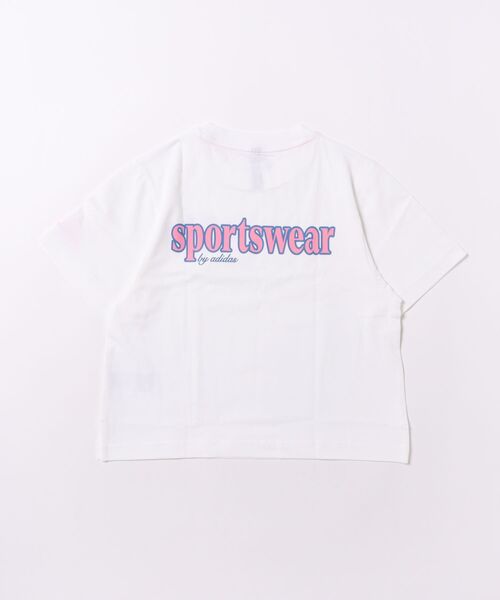  Ado 半袖 Tシャツ ホワイト S adidas（アディダス） adidas tシャツ G SS Tシャツ キッズ 半袖T