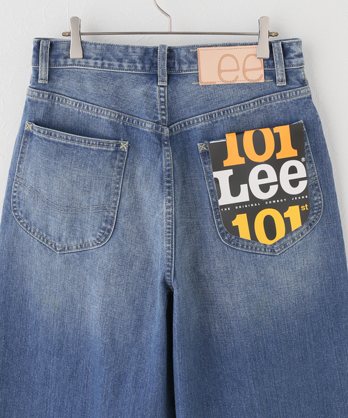 Lee（リー） ワイドパンツ ジーンズ デニム デニムパンツ 「WEB＋一部