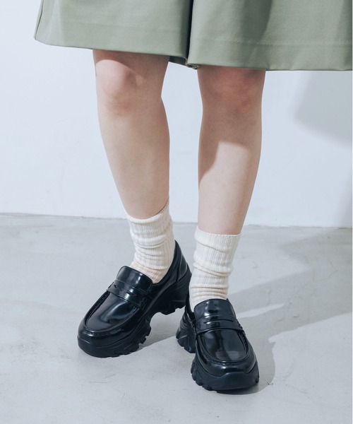 「EVOL」 シューズ L ブラック系その他 レディース_画像2