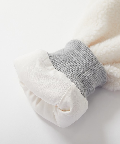 「devirock」 「KIDS」長袖ワンピース 130cm ピンクベージュ キッズ_画像7