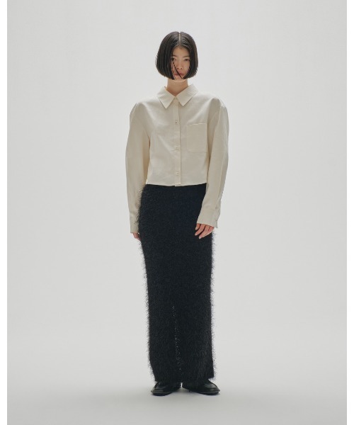 「TODAYFUL」 ニットスカート 36inch ブラック レディースの画像