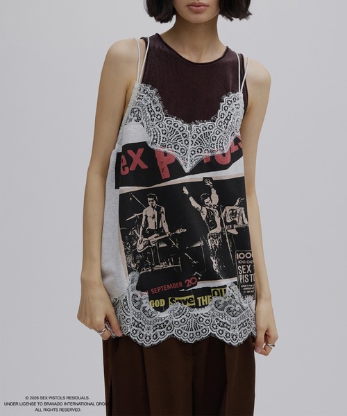 Ameri（アメリ） キャミソール Sex Pistols LINGERIE CAMISOLE