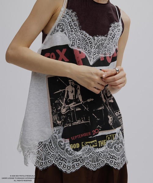 Ameri（アメリ） キャミソール Sex Pistols LINGERIE CAMISOLE