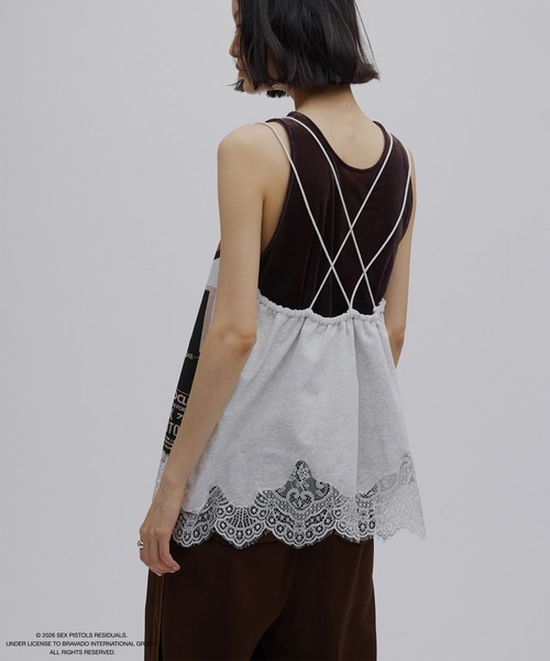 Ameri（アメリ） キャミソール Sex Pistols LINGERIE CAMISOLE