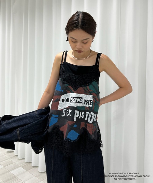 Ameri（アメリ） キャミソール Sex Pistols LINGERIE CAMISOLE