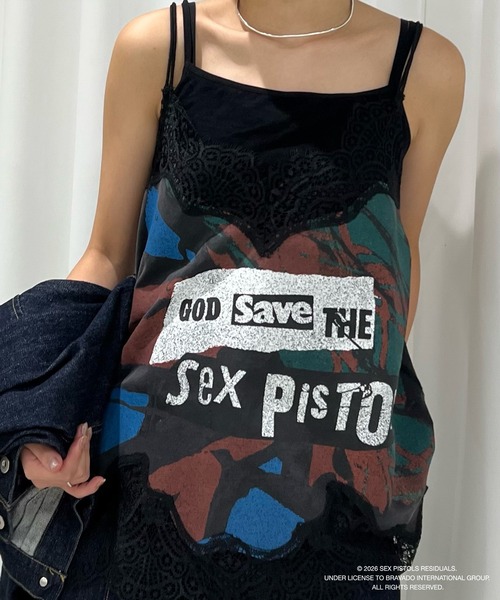 Ameri（アメリ） キャミソール Sex Pistols LINGERIE CAMISOLE