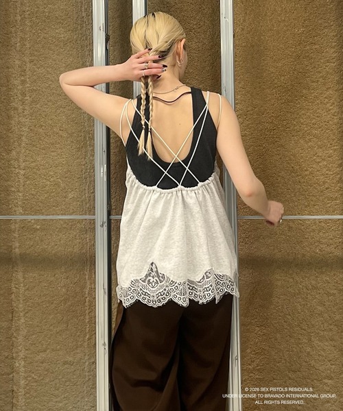 Ameri（アメリ） キャミソール Sex Pistols LINGERIE CAMISOLE