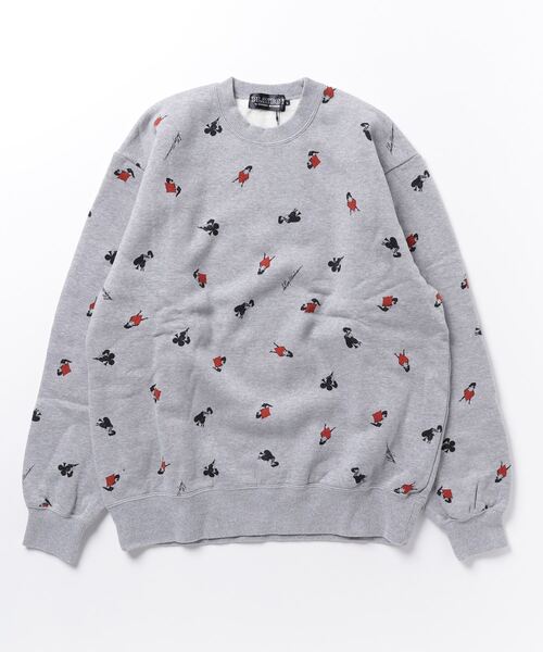 「HYSTERIC GLAMOUR」 スウェットカットソー LARGE グレー系その他 メンズ