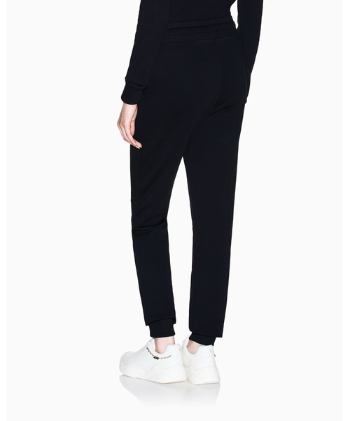 「ARMANI EXCHANGE」 スウェットパンツ MEDIUM ブラック レディース