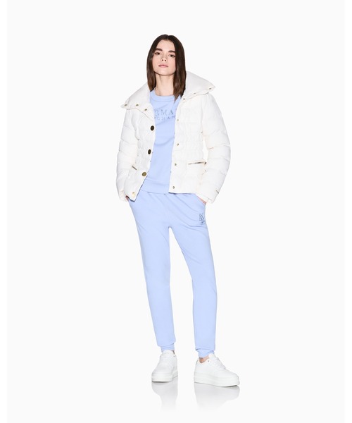 「ARMANI EXCHANGE」 スウェットパンツ MEDIUM ブラック レディース