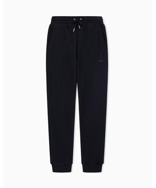 「ARMANI EXCHANGE」 スウェットパンツ MEDIUM ブラック レディース