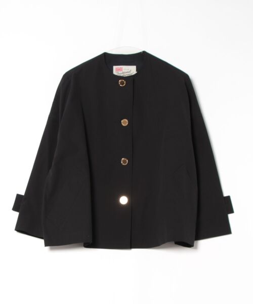 Traditional Weatherwear」 ノーカラージャケット 34 ベージュ