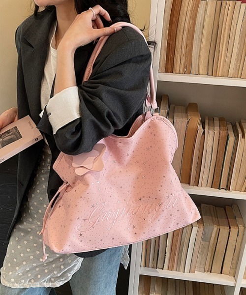 トートバッグ 星柄2WAYトートバッグ レディース 4色展開 : ZOZOTOWN