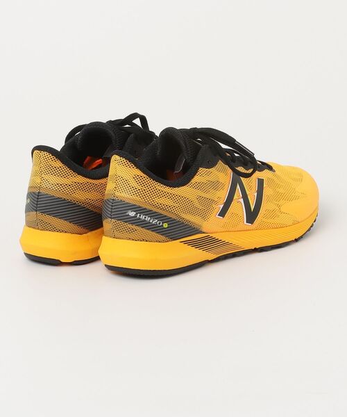 「New Balance」 ローカットスニーカー 25.5cm オレンジ メンズ_画像2