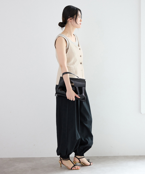 IENA（イエナ） ベスト ジレ 「セットアップ対応」ウォッシャブル