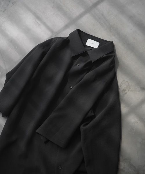 「remer」 半袖シャツ X-SMALL ダークブルー メンズ_画像4