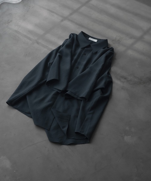 「remer」 半袖シャツ X-SMALL ダークブルー メンズ_画像7