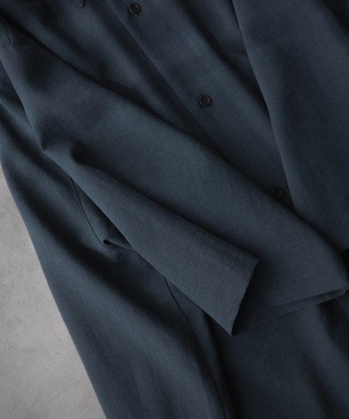 「remer」 半袖シャツ X-SMALL ダークブルー メンズ_画像8