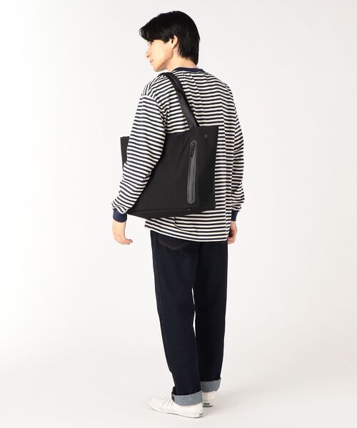 「TRAVEL SHOP MILESTO」 トートバッグ フリ- ブラック レディース_画像5