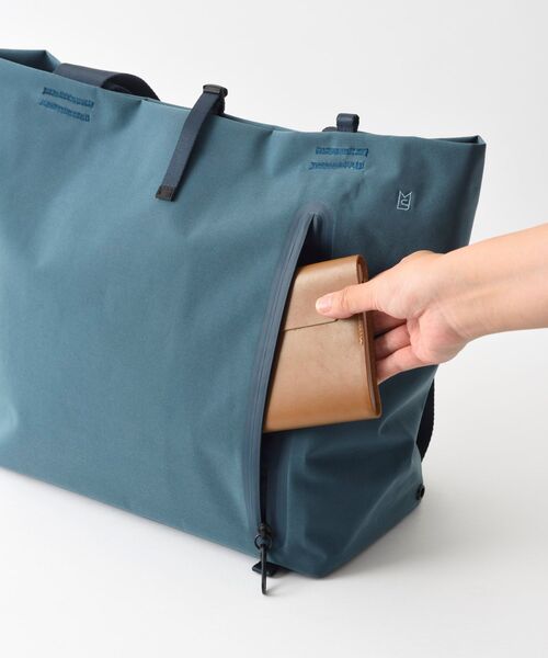 「TRAVEL SHOP MILESTO」 トートバッグ フリ- ブラック レディース_画像8