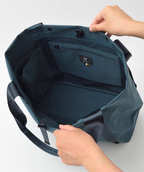 「TRAVEL SHOP MILESTO」 トートバッグ フリ- ブラック レディース_画像9