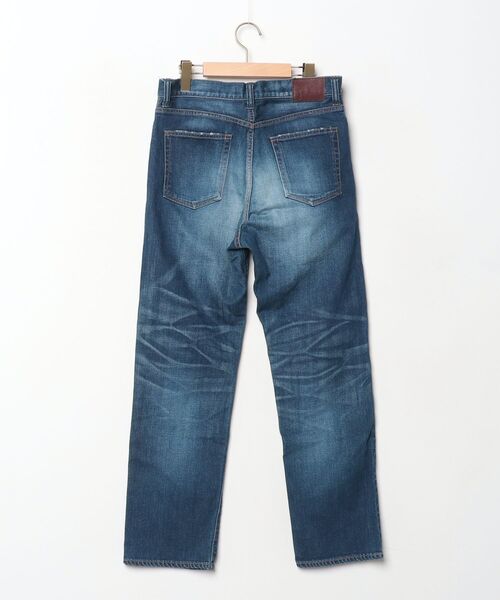 「Johnbull」 デニムパンツ L ネイビー レディース_画像2