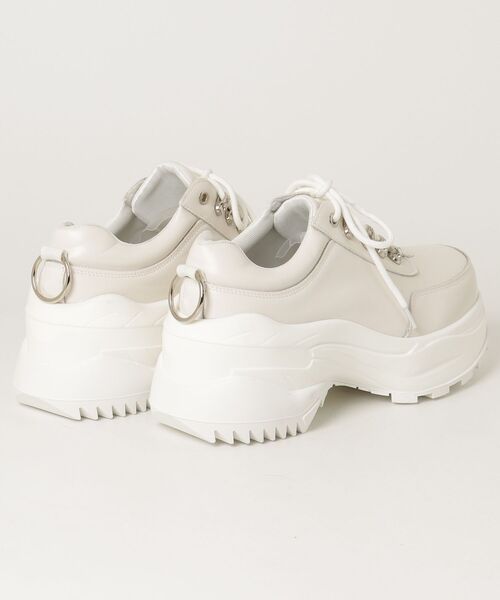「ADRER」 ローカットスニーカー M ベージュ メンズ