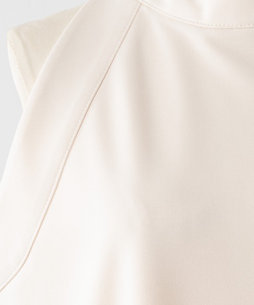 「INTER FACTORY」 ノースリーブワンピース MEDIUM ブラック レディース_画像7