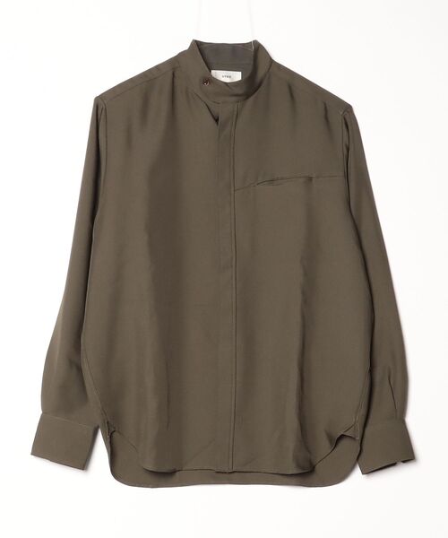 HYKE（ハイク） 長袖ブラウス 2 グリーン レディース : ZOZOTOWN Yahoo