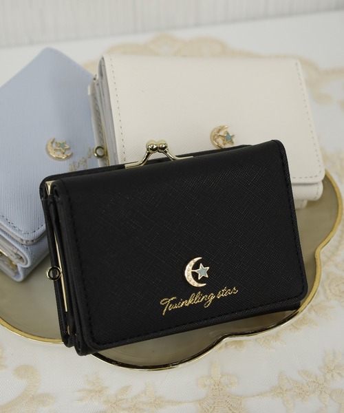 MoonStar（ムーンスター） ミニ 財布 がま口ミニ財布 レディース