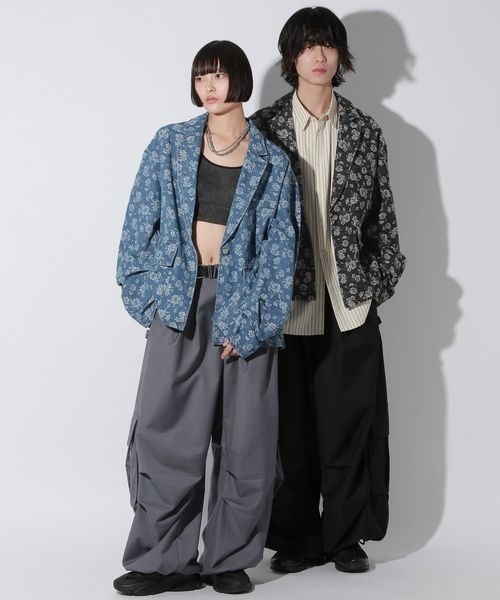 「Anui」 デニムジャケット MEDIUM ブルー レディース_画像3