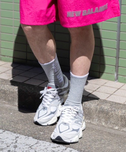 「New Balance」 ローカットスニーカー 24.0糎 薄墨色 メンズ