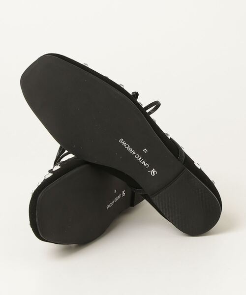 「SY UNITED ARROWS」 フラットパンプス 25cm ブラック レディース_画像3