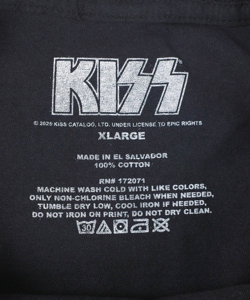 tシャツ 「GMerch/ジーマーチ」Kiss DRESSED TO KILL PHOTO IMAGE BLACK T-SHIRTS 3810119 メンズ レディース | ブランド登録なし | 06
