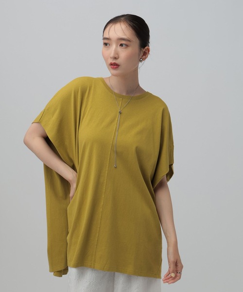 LEPSIM（レプシィム） tシャツ バックギャザーチュニック 742571