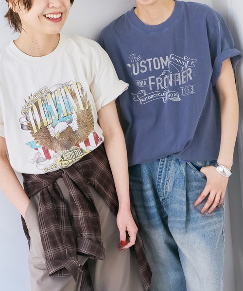 Spick & Span - GOOD ROCK SPEEDxSPICKSPAN PACK TEE Tシャツ Spick＆Span（スピック アンド スパン） tシャツ 半袖 「追加 / 2枚